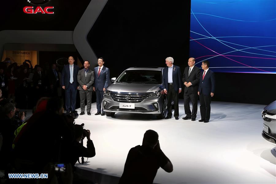 U.S.-DETROIT-AUTO SHOW-NAIAS-CHINA-GAC