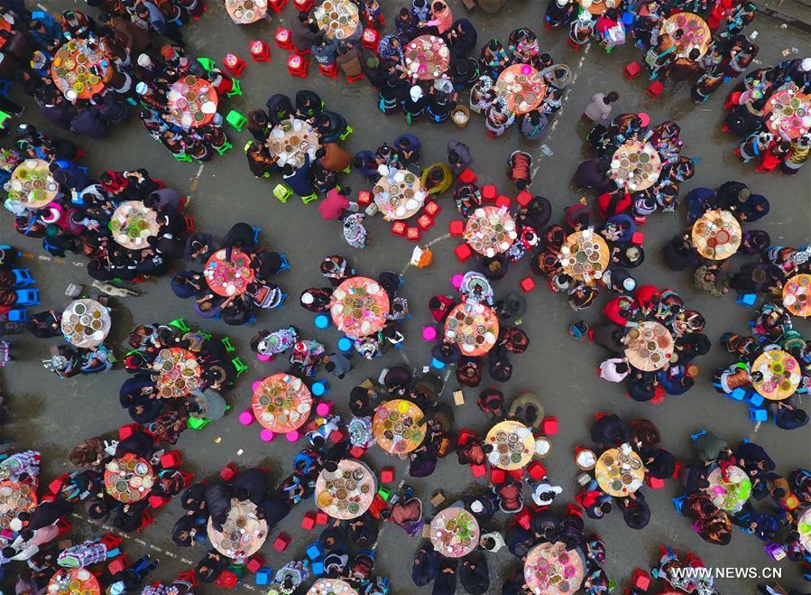 CHINA-RONGSHUI-MIAO ETHNIC GROUP-NEW YEAR (CN)