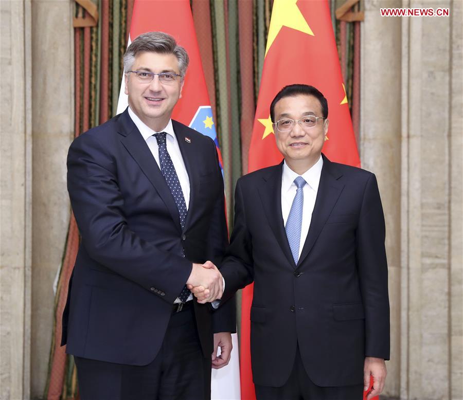 BULGARIA-SOFIA-LI KEQIANG-CROATIAN PM-MEETING