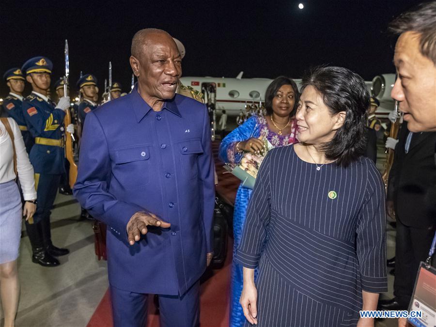 CHINA-BEIJING-GUINEA-PRESIDENT-ARRIVAL (CN)