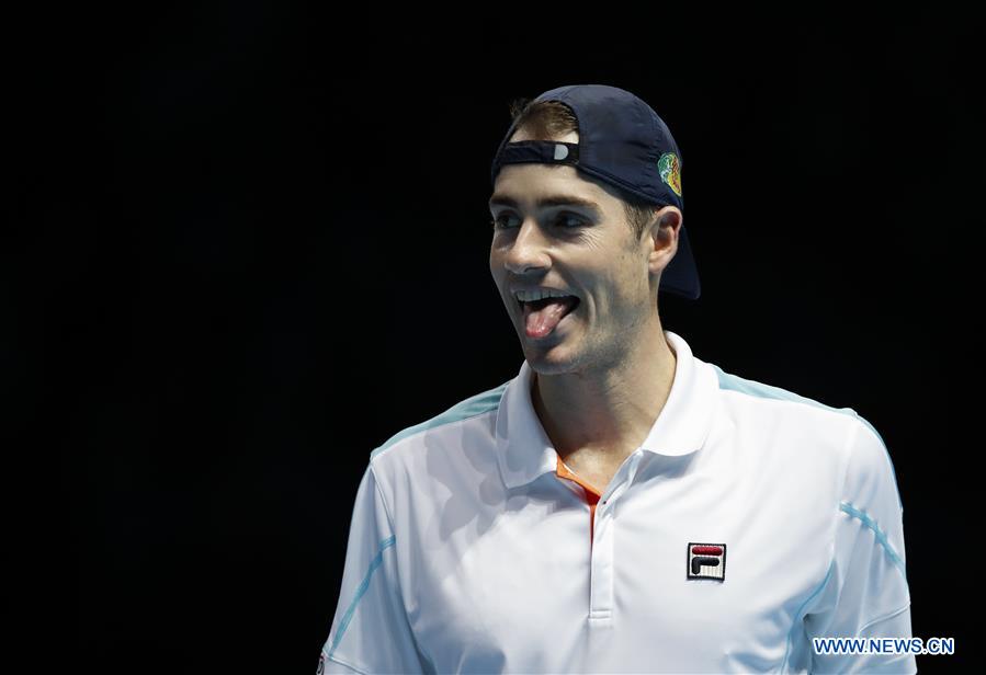 (SP)BRITAIN-LONDON-TENNIS-ATP WORLD TOUR FINALS-DAY 6