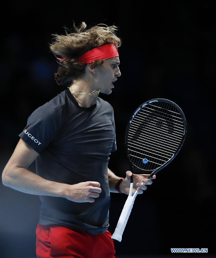 (SP)BRITAIN-LONDON-TENNIS-ATP WORLD TOUR FINALS-DAY 6