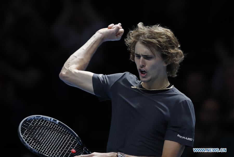 (SP)BRITAIN-LONDON-TENNIS-ATP WORLD TOUR FINALS-DAY 6