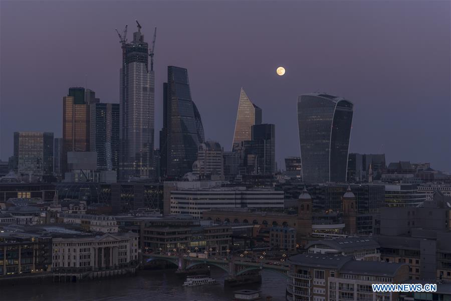 BRITAIN-LONDON-SUPERMOON
