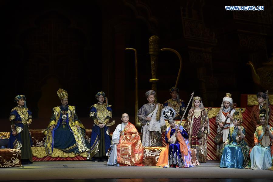 U.S.-WASHINGTON-CHINESE DRAMA-MONK XUANZANG-PERFORMANCE