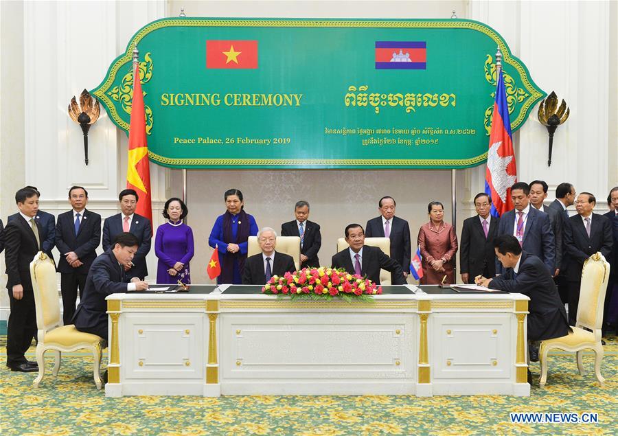 CAMBODIA-PHNOM PENH-VIETNAM-COOPERATION