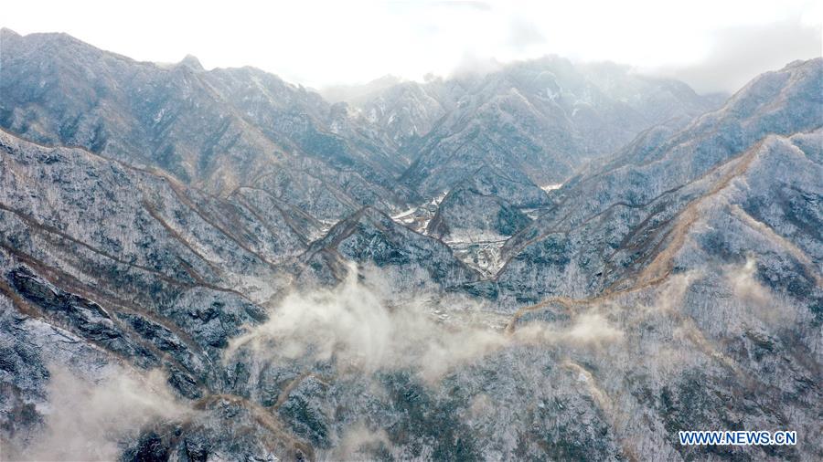 CHINA-SHAANXI-QINLING MOUNTAINS-SNOW-SCENERY (CN)