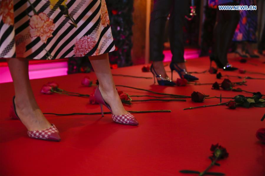 BRITAIN-LONDON-FASHION WEEK-RIXO