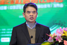新華社副總編輯夏林代表主辦方致歡迎辭