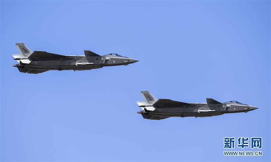 (軍事)(1)殲-20、運-20首次在東北地區進行飛行展示