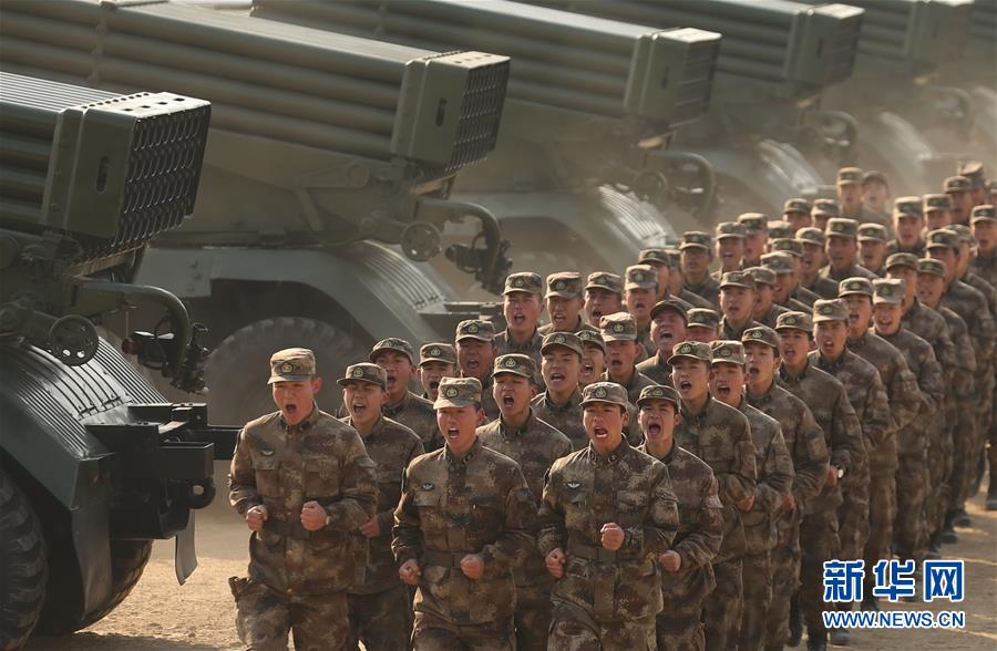 (新華全媒頭條·圖文互動)(3)備戰踏上新起點,練兵展現新氣象——2018中國軍隊新年開訓全景大掃描