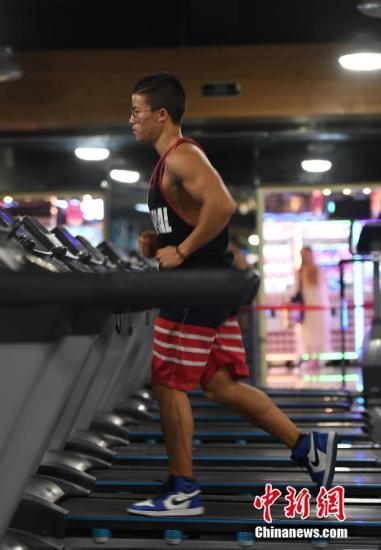 資料圖：健身的人。<a target='_blank' href='//www.chinanews.com/'><p  align=