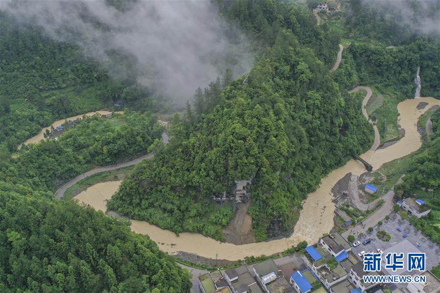(社會)(2)重慶黔江遭遇新一輪強降雨天氣