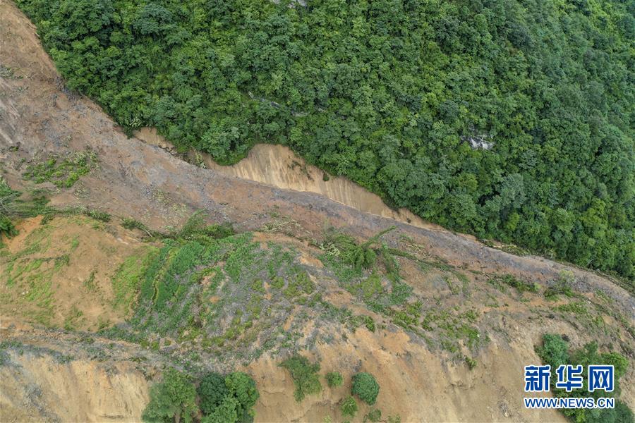 (防汛抗洪)(1)重慶武隆山體滑坡形成堰塞湖