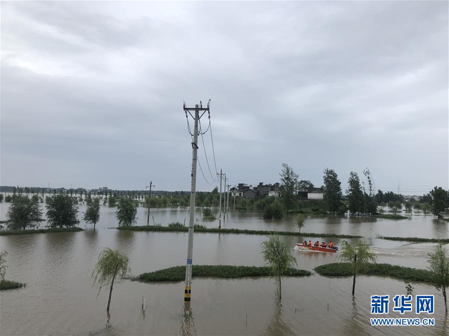 (防汛抗洪·圖文互動)(3)2860條生命·166面黨旗·77座莊臺——安徽阜陽沿淮行蓄洪區啟用背后的“三組數字”
