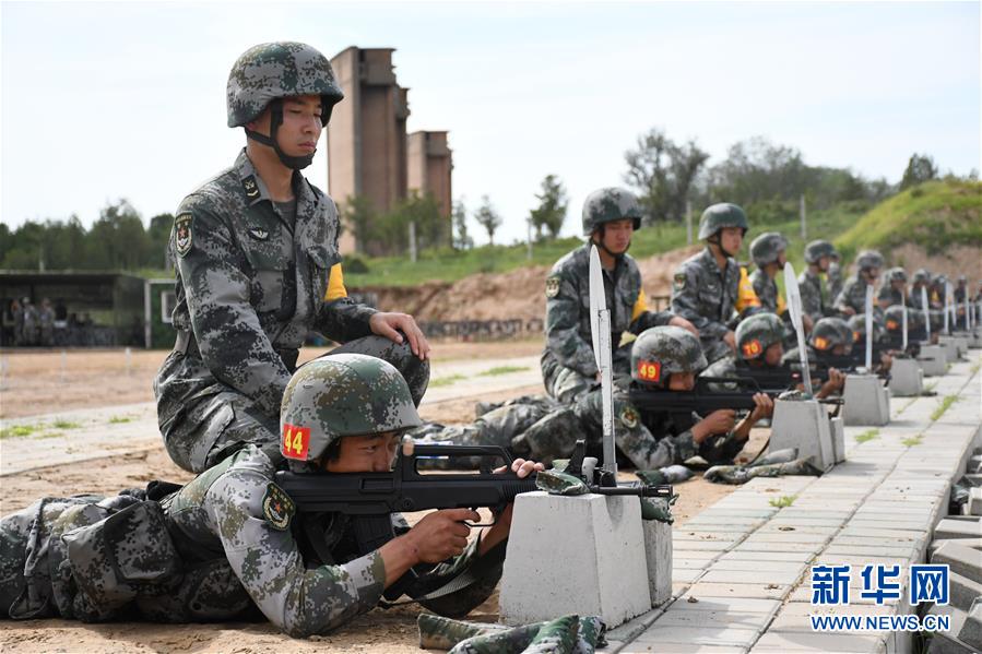 (圖文互動)(2)陸軍“四會”教練員比武提升新兵訓練質效