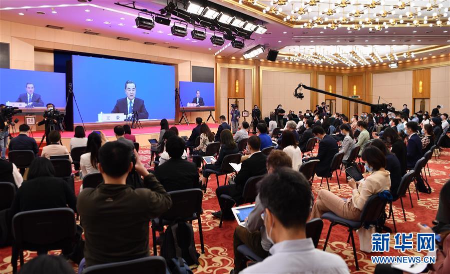 (兩會)(4)國務委員兼外交部長王毅就中國外交政策和對外關系回答中外記者提問
