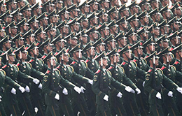 武警部隊方隊:永遠做黨和人民的忠誠衛士