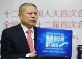 訪談進行中