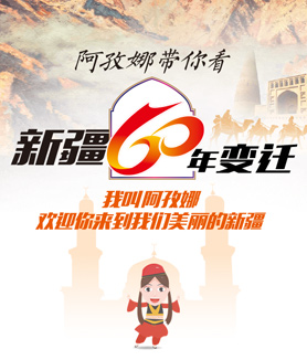 阿孜娜帶你看新疆60年變遷