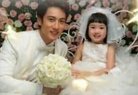 吳尊帶女兒neinei拍婚紗照甜蜜秀父愛