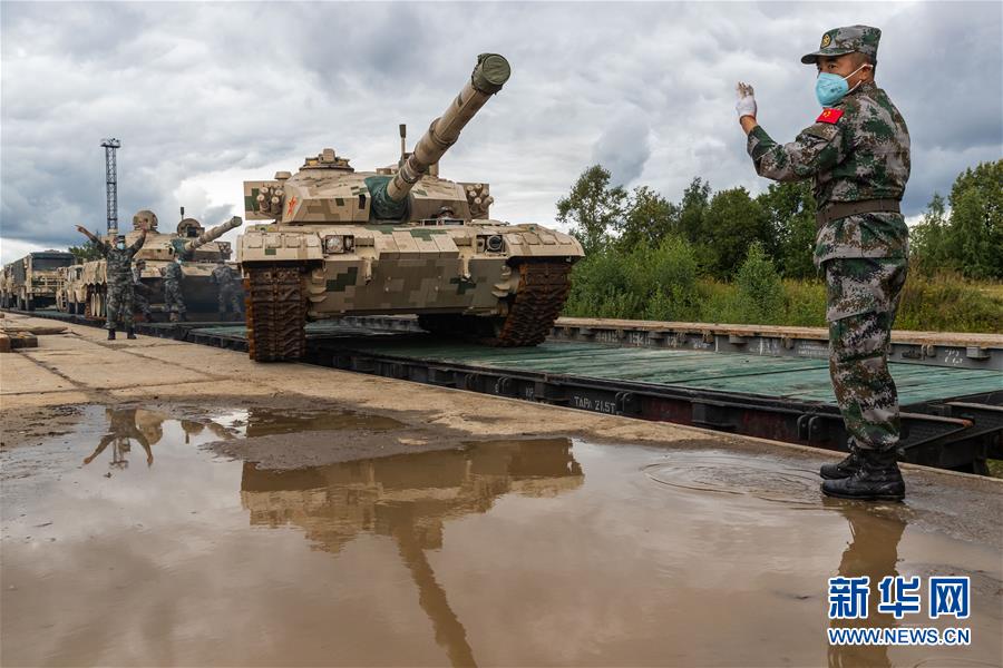 (國際)(4)我軍赴俄參加“國際軍事比賽-2020”裝備運抵比賽場地