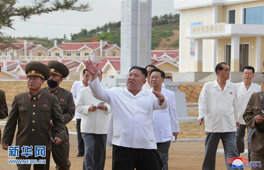 (國際)金正恩再度視察黃海北道災后重建工地