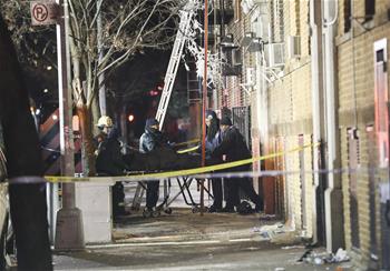 紐約一公寓發生火災 至少12人死亡